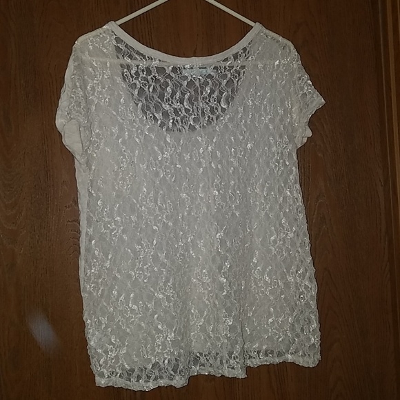 White lace blouse - Picture 4 of 4
